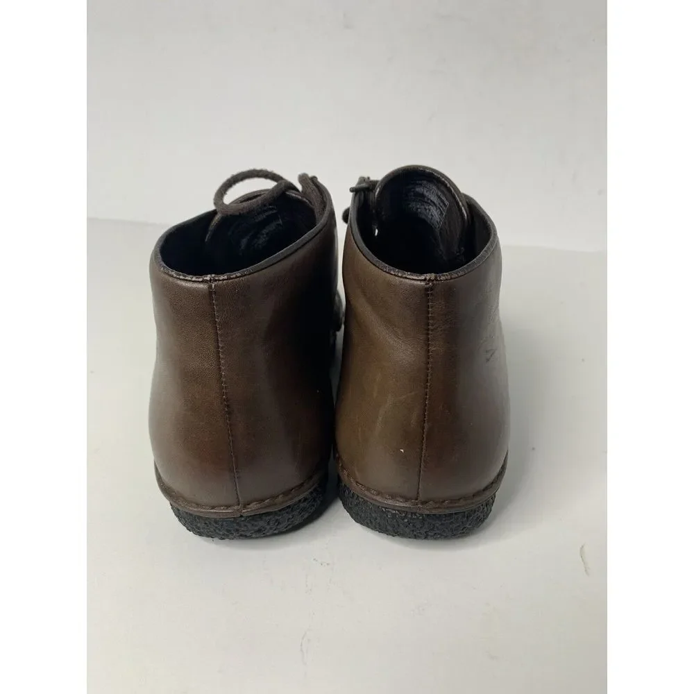 Merrell Mens Metro Gnome Chukka Dark Coffee‎ Boots Sz 10 Hiking Leather EUC